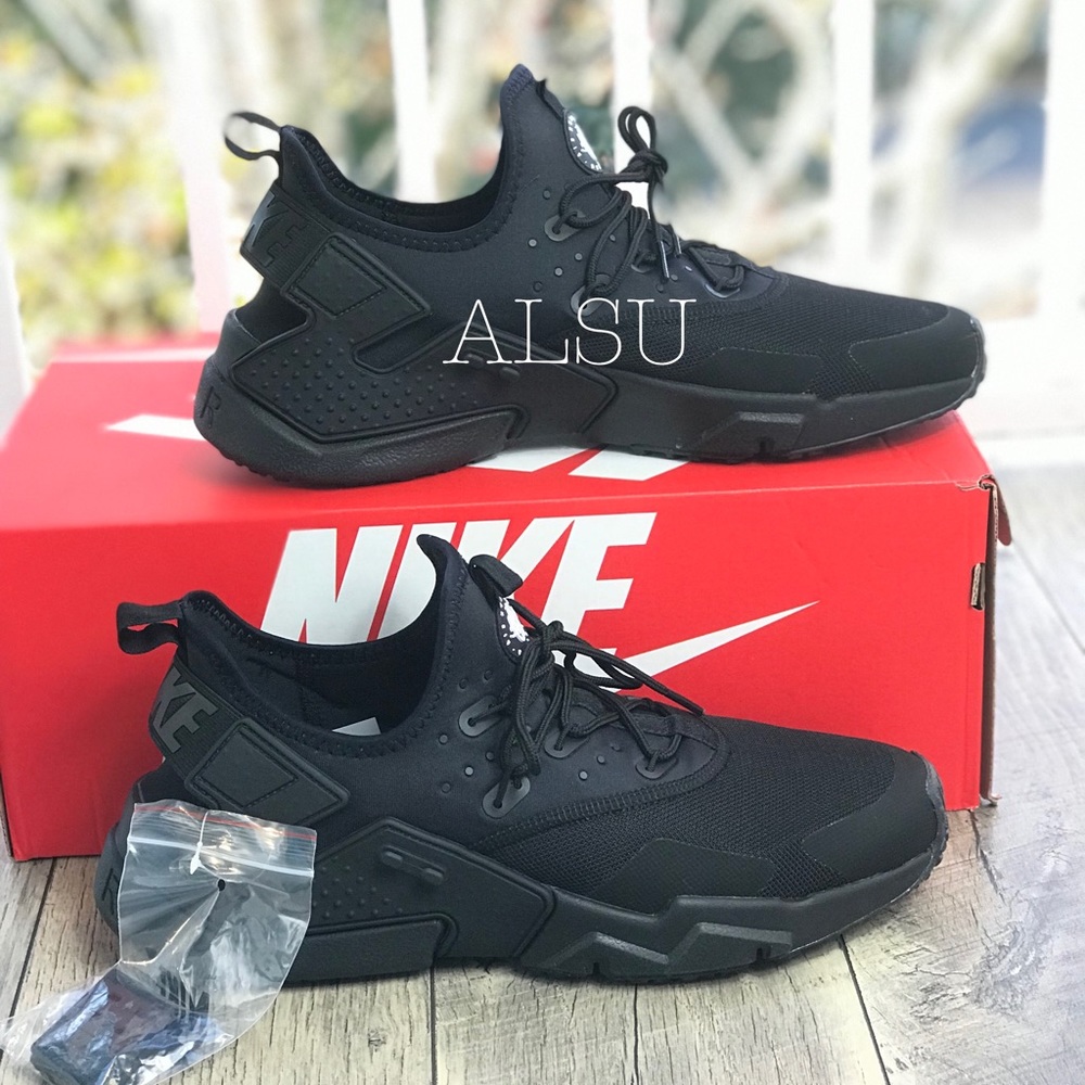 NWT Nike Air Huarache Drift Black Men’s AUTHENTIC - Picture 3 of 8